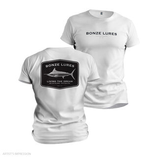 Living The Dream Tee - White