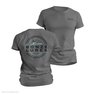 Carolina Flare Tee Charcoal